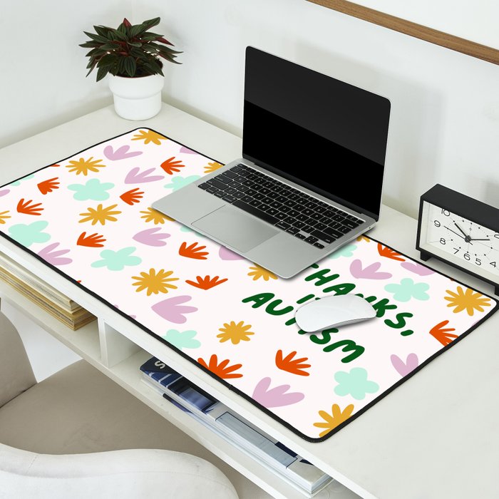Thanks, It's Autism Desk Mat Gallery Image 2