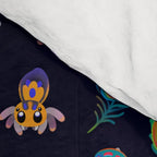 Peacock spider Comforter Gallery Image 4