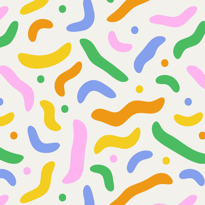 Fun colorful line doodle art pattern Coffee Mug Gallery Image 2