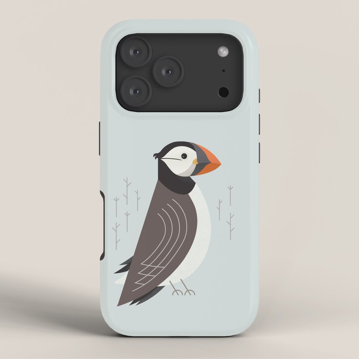 Atlantic Puffin, Bird of United Kingdom iPhone Case Gallery Image 3