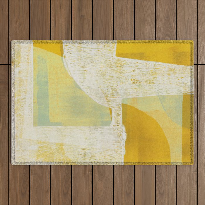 Between The Shapes Outdoor Rug Gallery Image 1