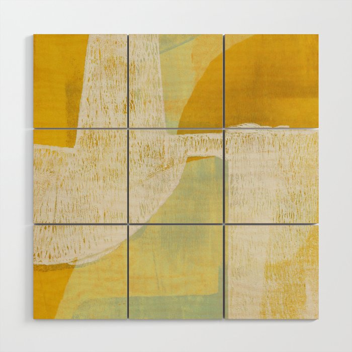 Between The Shapes Wood Wall Art Gallery Image 1