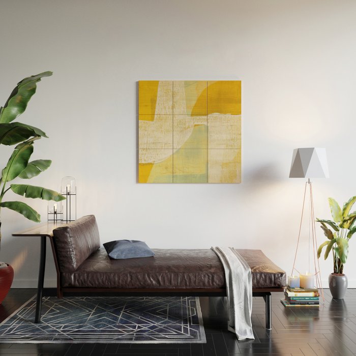 Between The Shapes Wood Wall Art Gallery Image 2