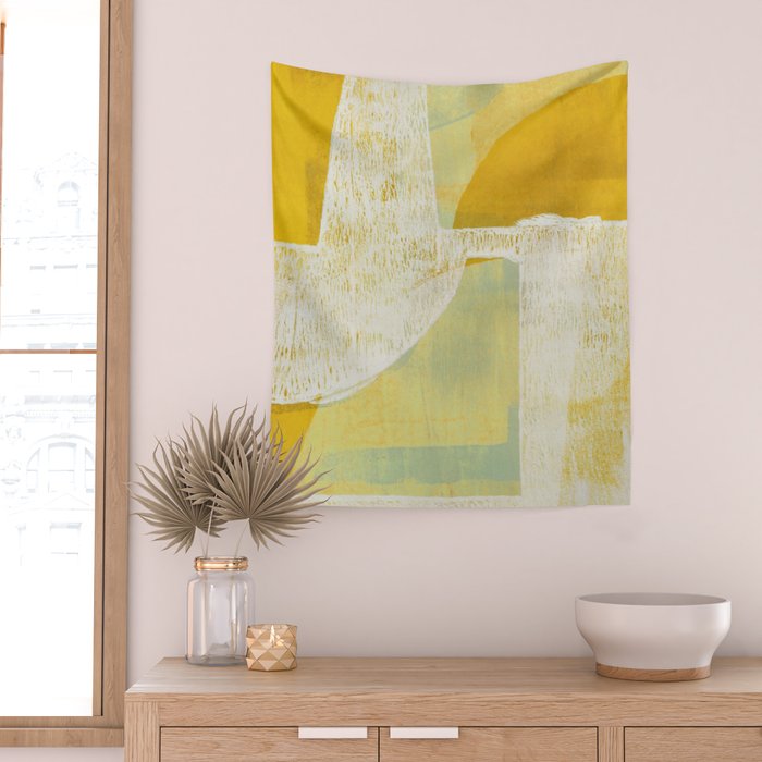 Between The Shapes Wall Tapestry Gallery Image 2