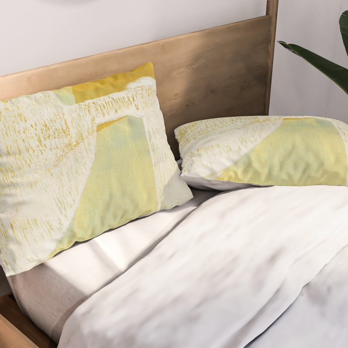 Between The Shapes Pillow Sham Gallery Image 2