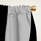 Geometric Triangles VI Black and White Window Curtain Gallery Image 2