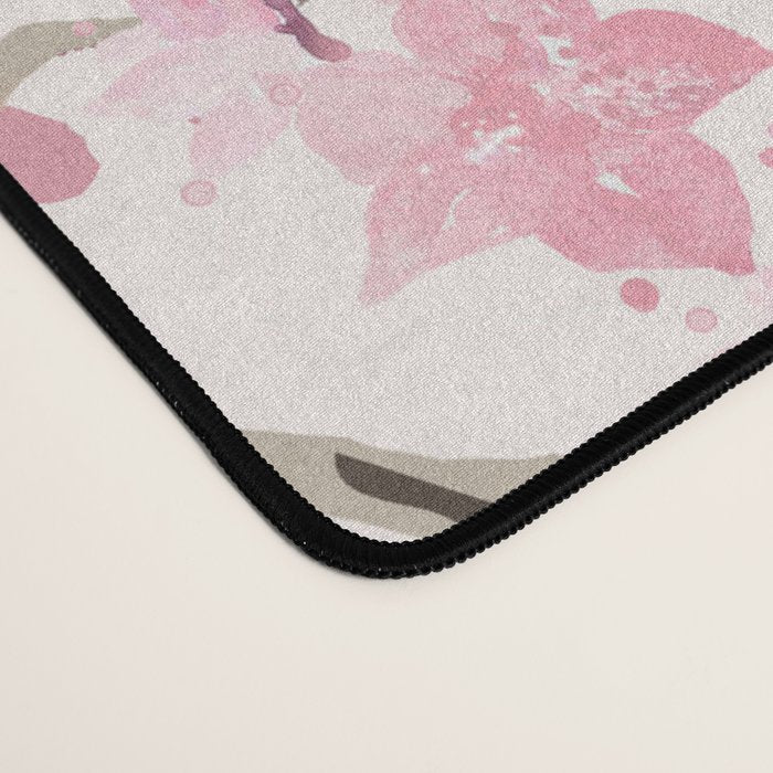 Birds and cherry blossoms Desk Mat Gallery Image 4
