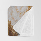golden summer Throw Blanket Gallery Image 3