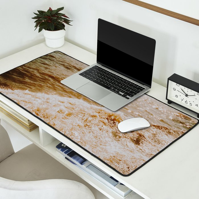 golden summer Desk Mat Gallery Image 2