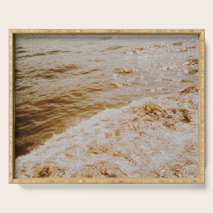 golden summer Serving Tray Gallery Image 1