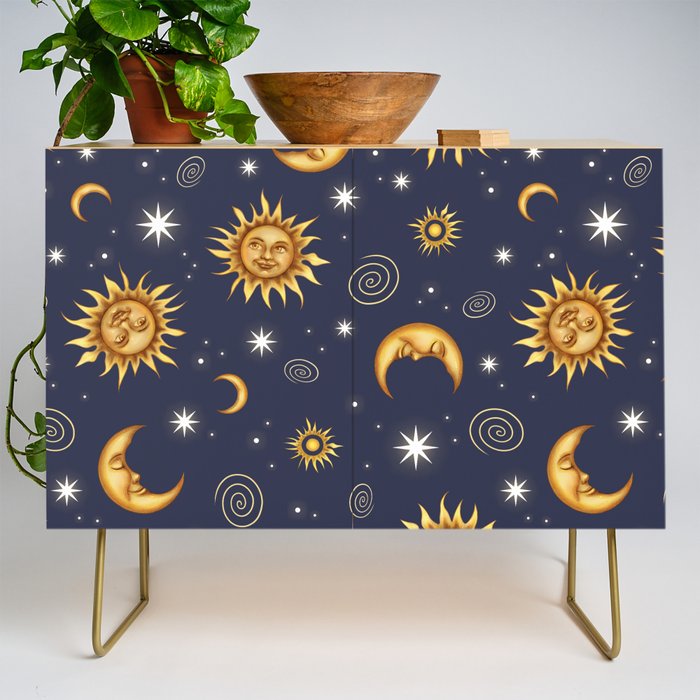 Vintage Celestial Mood Credenza Gallery Image 1