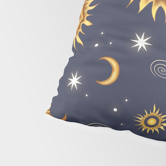 Vintage Celestial Mood Pillow Sham Gallery Image 4