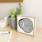 Ponderosa Pine - Black Mini Art Print Gallery Image 2