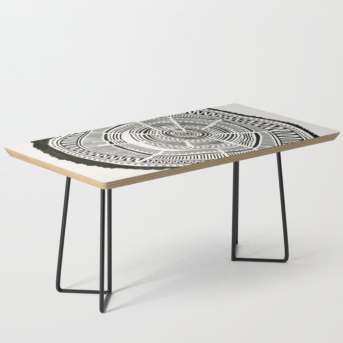 Ponderosa Pine - Black Coffee Table Gallery Image 1