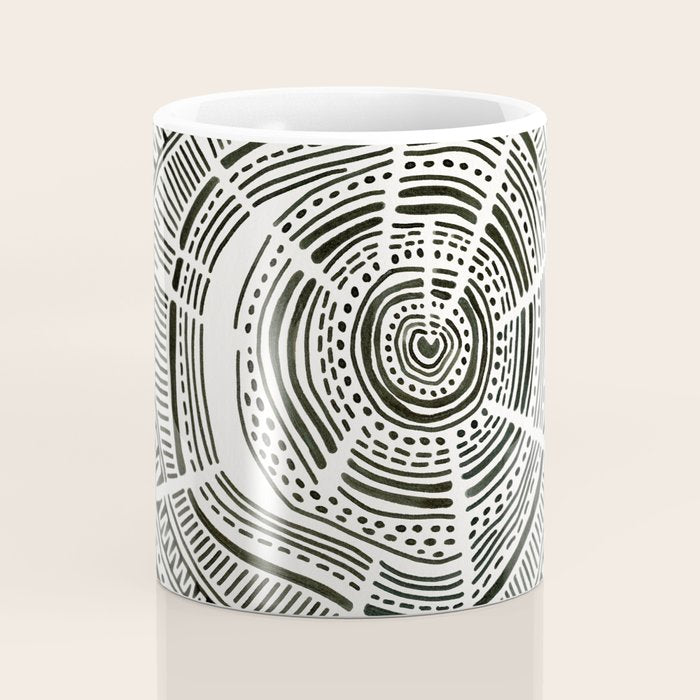 Ponderosa Pine - Black Coffee Mug Gallery Image 4