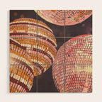 Disco balls Wood Wall Art Gallery Image 1