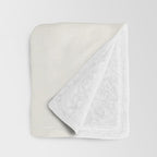 Monochrome Abstract Shapes #1  Throw Blanket Gallery Image 3
