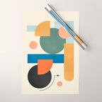 Geometric Color Play 01 Wrapping Paper Gallery Image 1