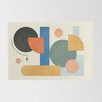 Geometric Color Play 01 Rug Gallery Image 2