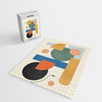 Geometric Color Play 01 Jigsaw Puzzle Gallery Image 2