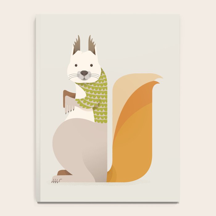 Whimsical Red Squirrel Notebook Gallery Image 4