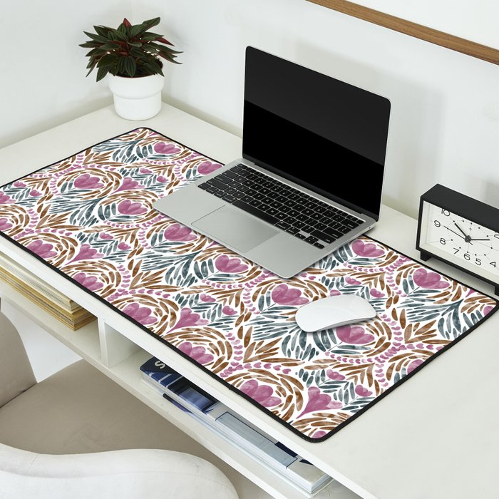 Floral Rhythm Botanic Desk Mat Gallery Image 2