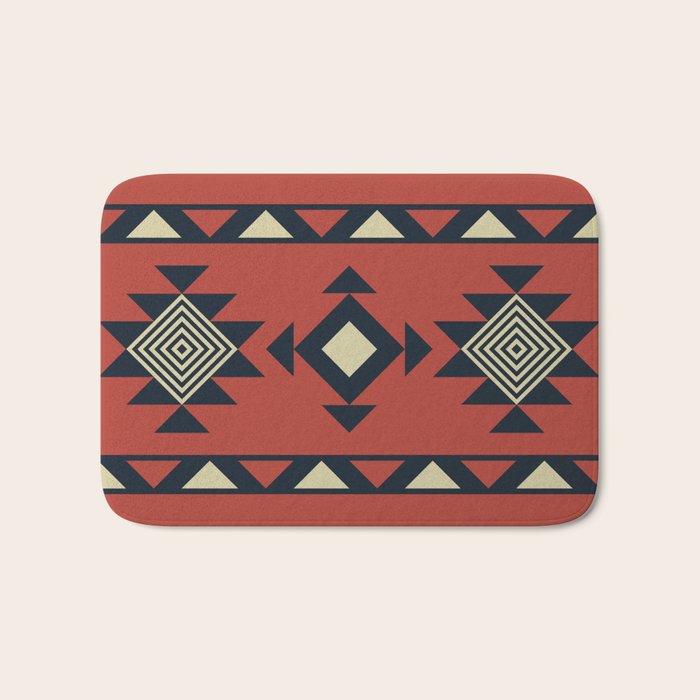 Aztec pattern Bath Mat Gallery Image 1