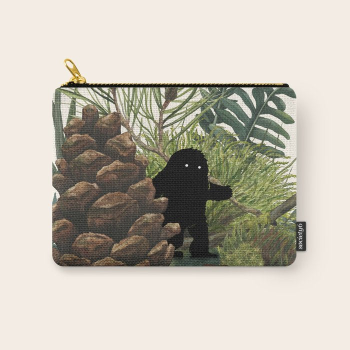 Tiny Sasquatch Carry All Pouch Gallery Image 1
