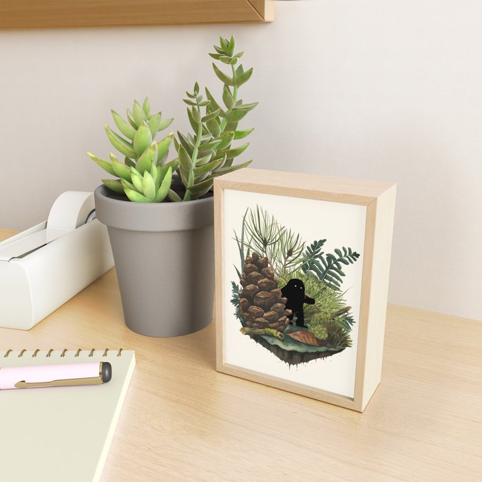 Tiny Sasquatch Mini Art Print Gallery Image 2