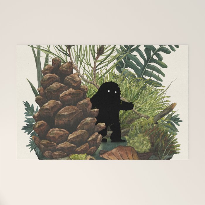 Tiny Sasquatch Welcome Mat Gallery Image 1