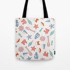 Nautical NE Tote Bag Gallery Image 1