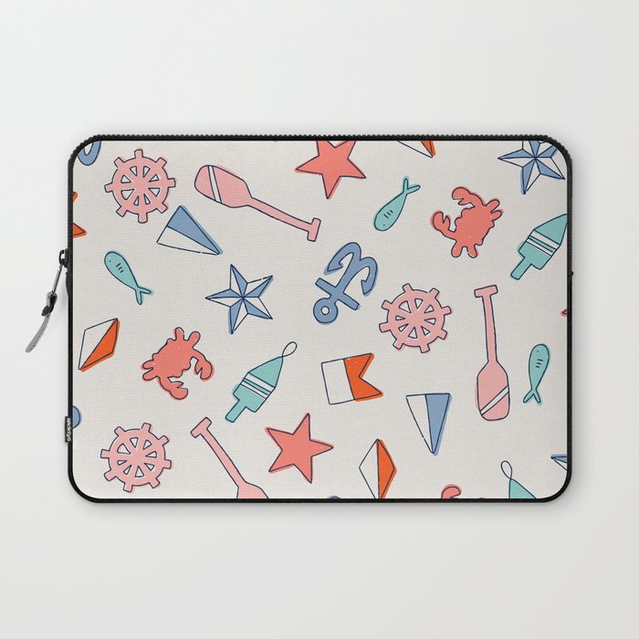 Nautical NE Laptop Sleeve Gallery Image 1