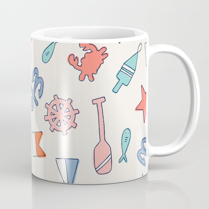 Nautical NE Coffee Mug Gallery Image 1