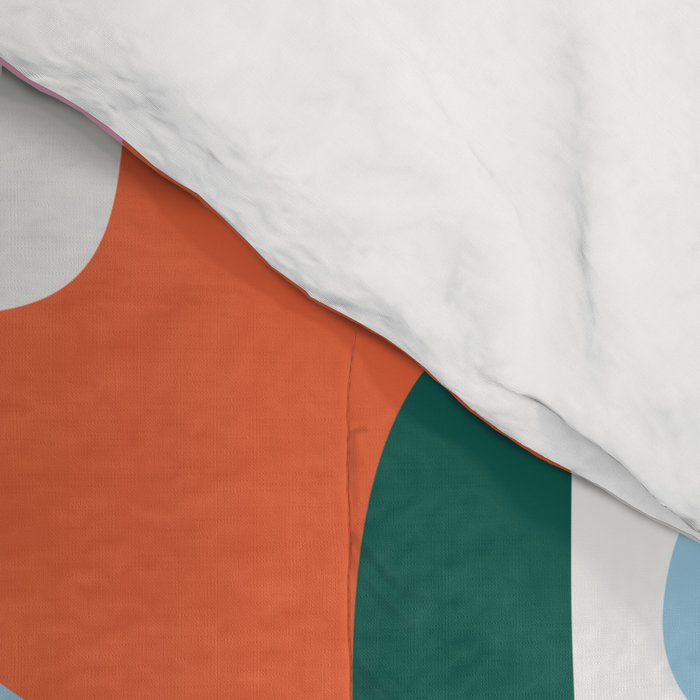Abstract geometric shape art pattern Comforter Gallery Image 4