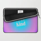 Cool To Be Kind - Gradient Typography Laptop Sleeve Gallery Image 2