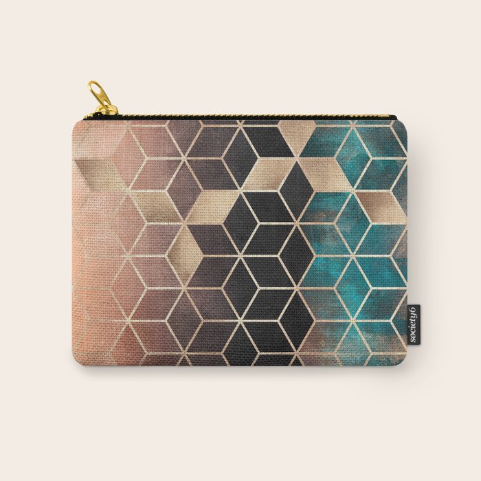 Ombre Dream Cubes Carry All Pouch Gallery Image 1