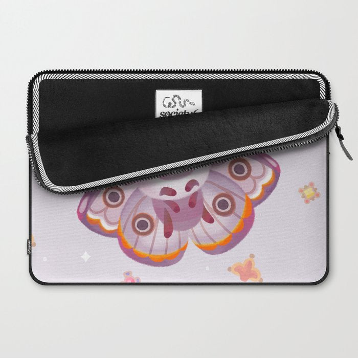 Marbled Emperor Moth Laptop Sleeve Gallery Image 2