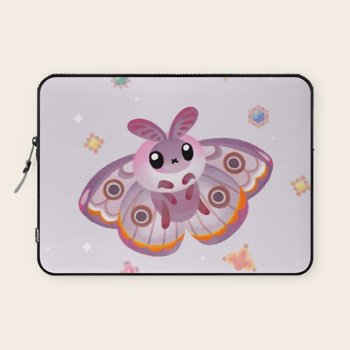 Marbled Emperor Moth Laptop Sleeve Gallery Image 1