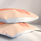 Allergic to Nuts - Origami Orange Squirrel Pillow Sham Gallery Image 3