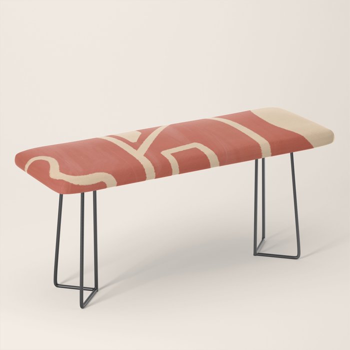 Modern Abstract Minimal Shapes 39/3 Bench Gallery Image 1