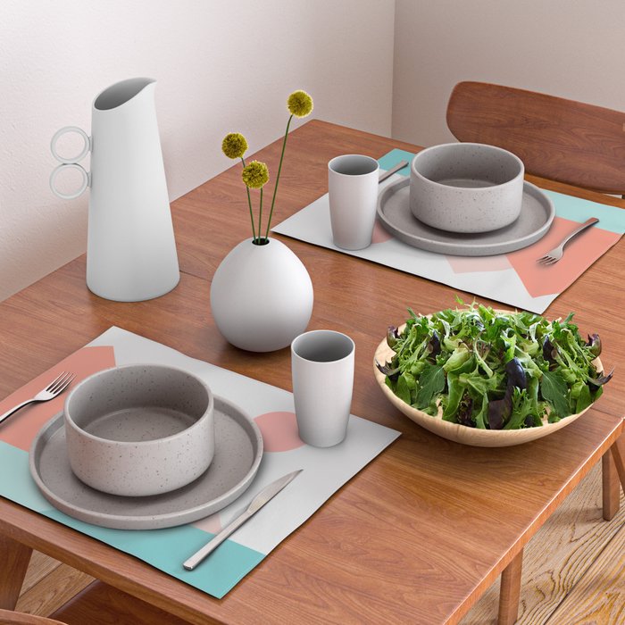 Geometric Landscape 13 Placemat Gallery Image 2