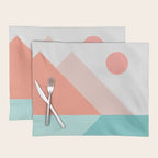 Geometric Landscape 13 Placemat Gallery Image 1