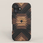 Urban Tribal Pattern No.7 - Aztec - Wood iPhone Case Gallery Image 1