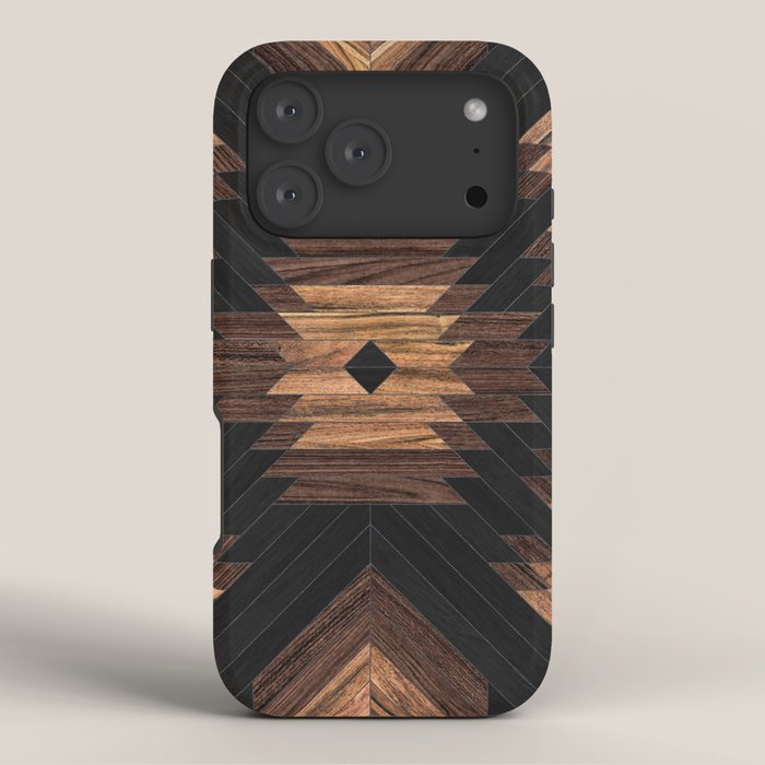 Urban Tribal Pattern No.7 - Aztec - Wood iPhone Case Gallery Image 3