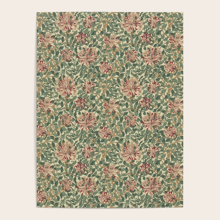 William Morris "Honeysuckle" 1. Poster Gallery Image 4