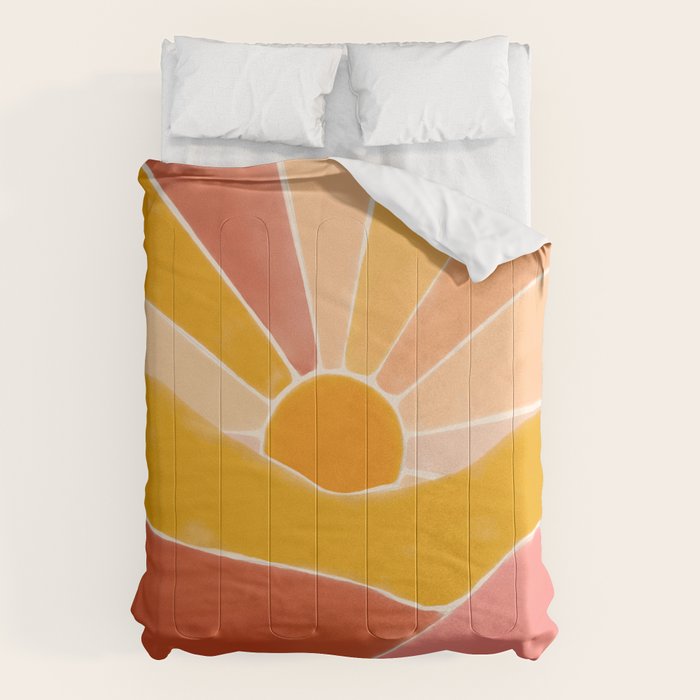 Wonderful Sunset Boho Comforter Gallery Image 6