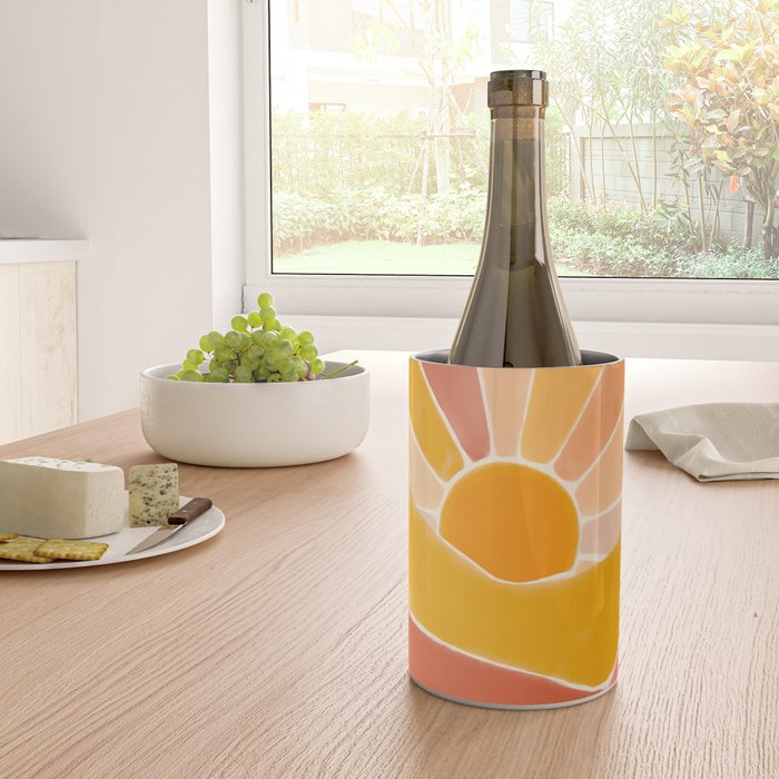 Wonderful Sunset Boho Wine Chiller Gallery Image 4