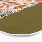 Mushrooms of Michigan Bath Mat Gallery Image 3