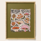 Mushrooms of Michigan Serving Tray Gallery Image 1