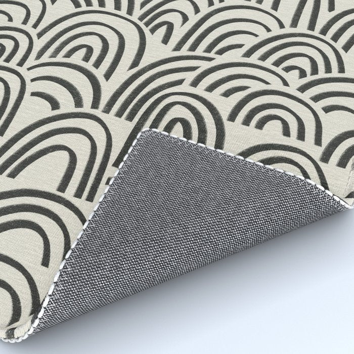 Charcoal Arches #1 Rug Gallery Image 4